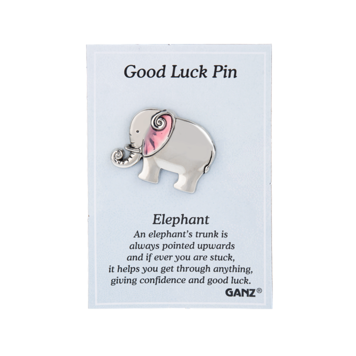 Good Luck Charm Pin - Elephant
