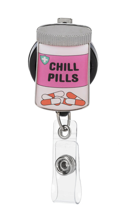 Chill Pills Medical Badge Reel