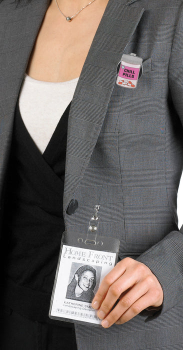 Chill Pills Medical Badge Reel