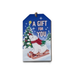 A Gift for You Polar Bear Gift Tag Ornament