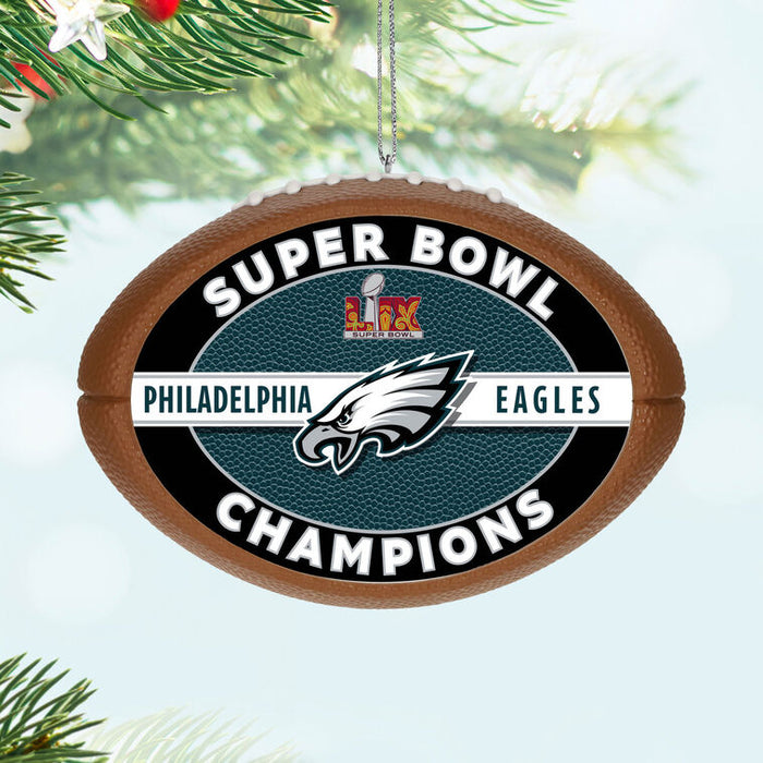 NFL Philadelphia Eagles Super Bowl LIX Commemorative 2025 Ornament