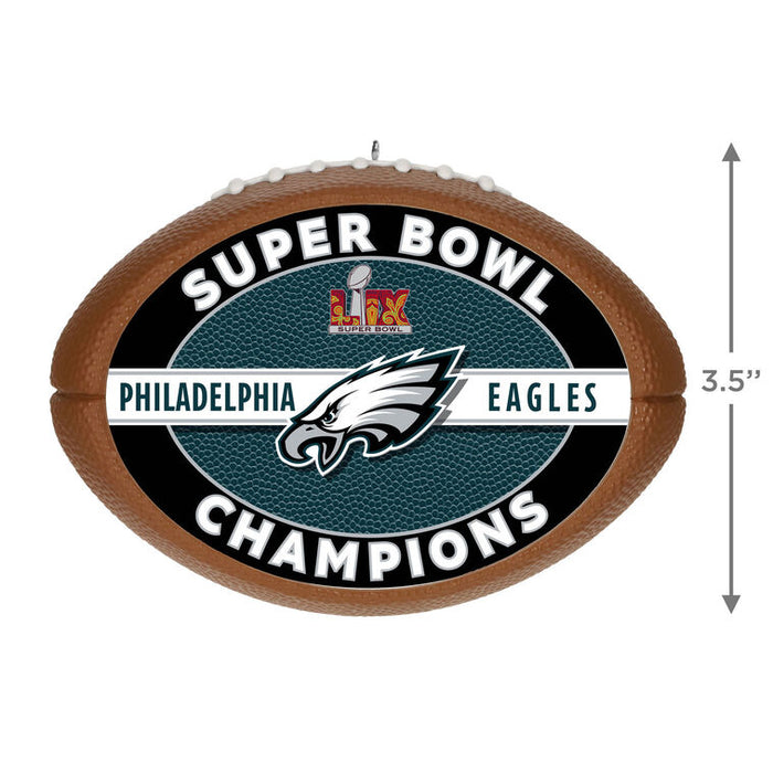 NFL Philadelphia Eagles Super Bowl LIX Commemorative 2025 Ornament