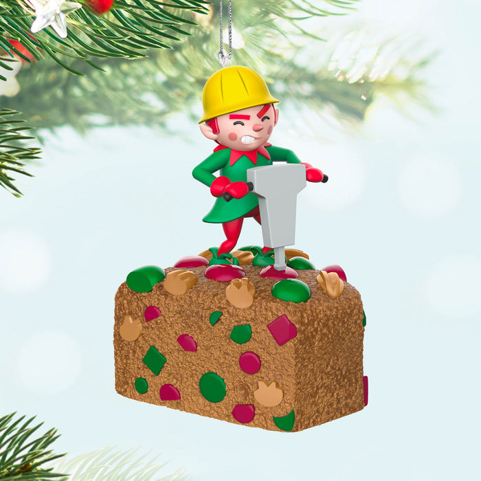 Shaky Cake 2024 Ornament With Sound and Motion