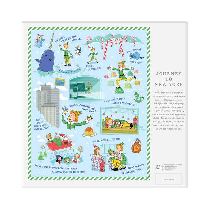 Elf Journey to New York 1000-Piece Jigsaw Puzzle