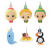 Mini Elf Shatterproof Hallmark Ornaments, Set of 6