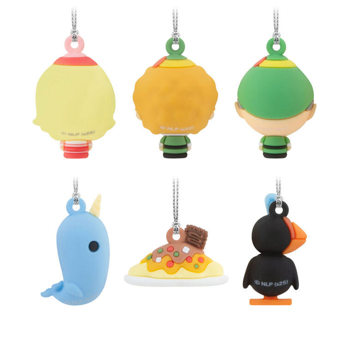 Mini Elf Shatterproof Hallmark Ornaments, Set of 6