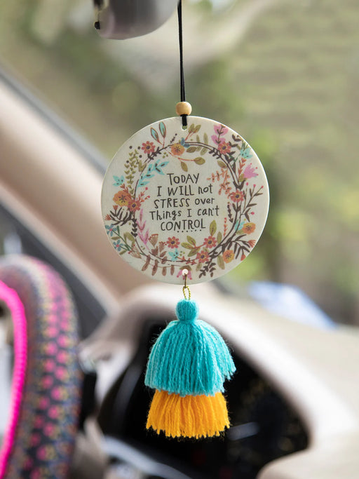 Today I Will Not Stress Air Freshener