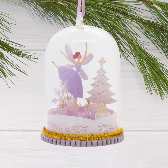 Signature Fairy Cloche Glass and Paper Hallmark Ornament