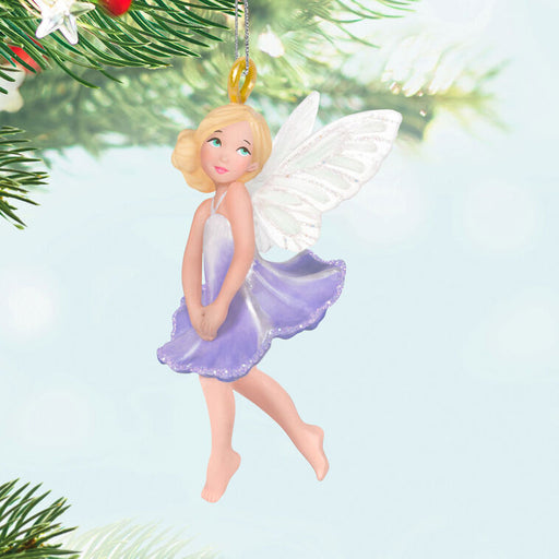 Mini Morning Glory Fairy Ornament, 1"