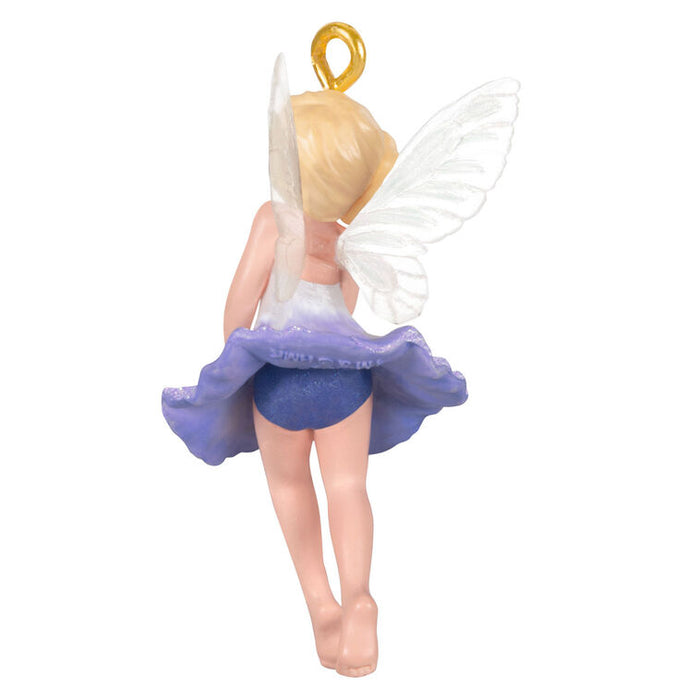 Mini Morning Glory Fairy Ornament, 1"