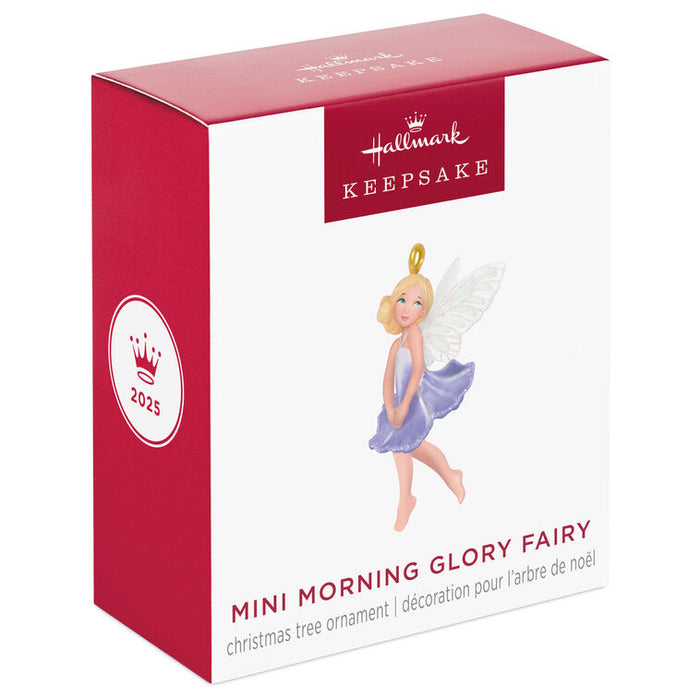 Mini Morning Glory Fairy Ornament, 1"