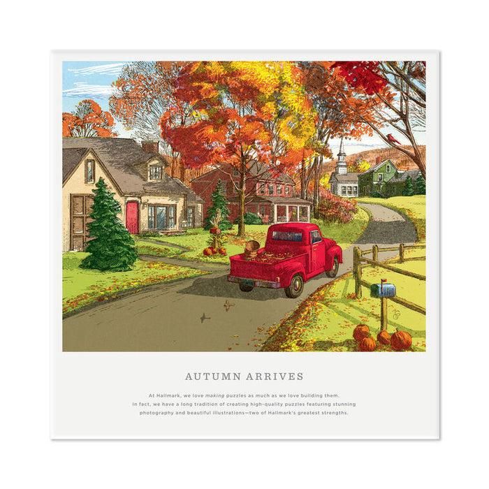 Autumn Arrives 1000-Piece Jigsaw Puzzle