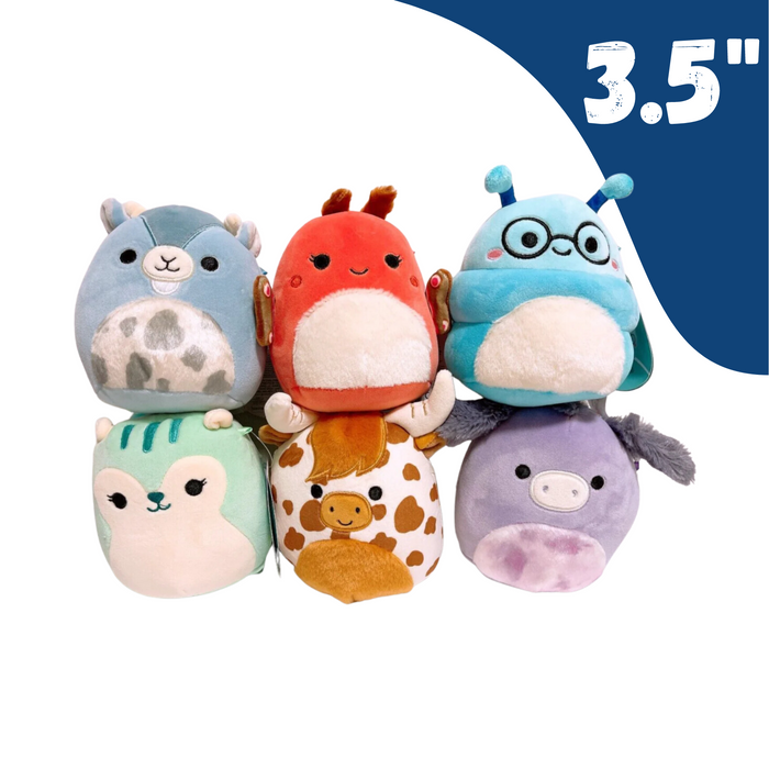 3.5″ Squishmallows Specialty Fantasy Squad Clip On Keychain (Set of 6)