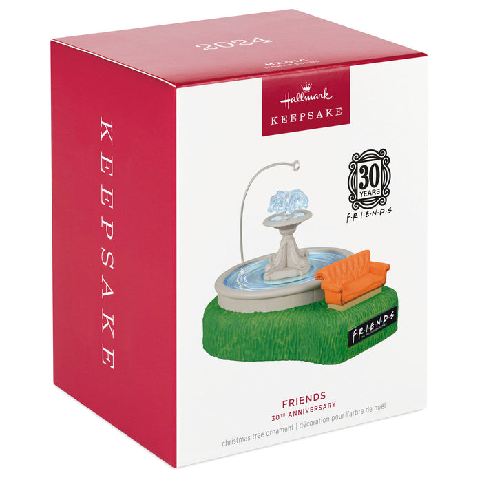 Friends 30th Anniversary 2024 Ornament With Light and Sound