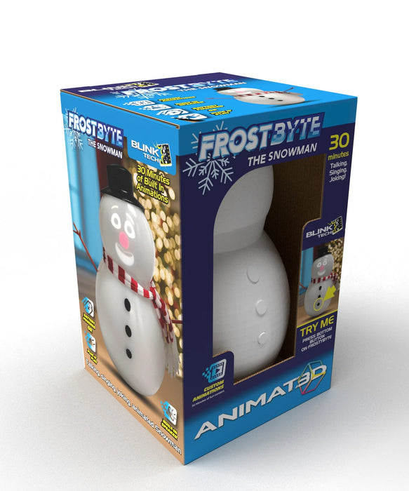 ANIMAT3D FrostByte Talking Animated Blink Snowman