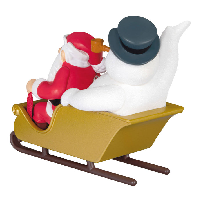 Frosty the Snowman™ Frosty and Santa 2024 Ornament