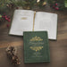 Christmas Grace Green Faux Leather Advent Devotional