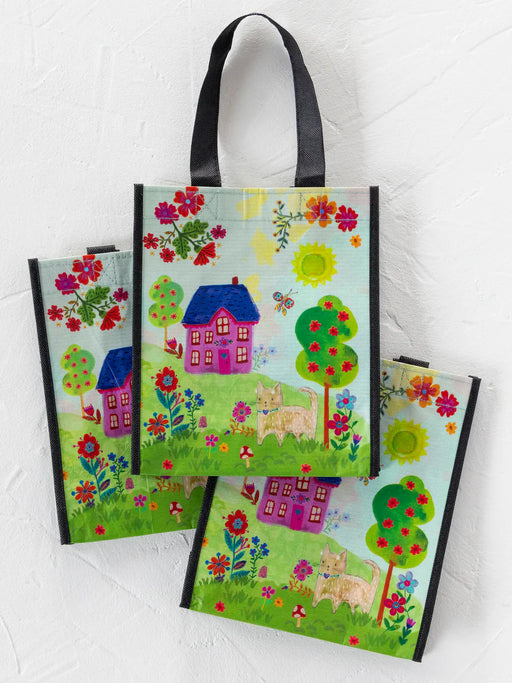 Medium Cat Happy Bag, Set of 3