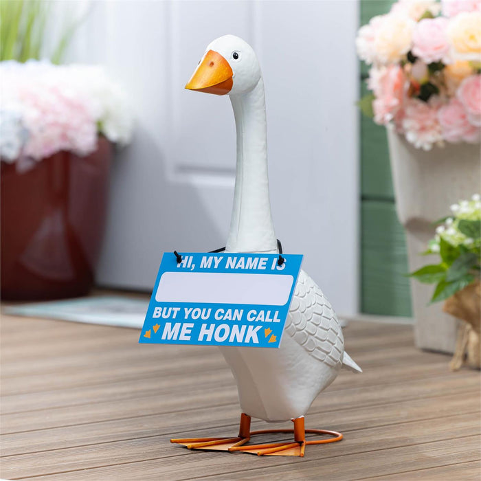 My Name Is Giddy the Goose Hanging Sign