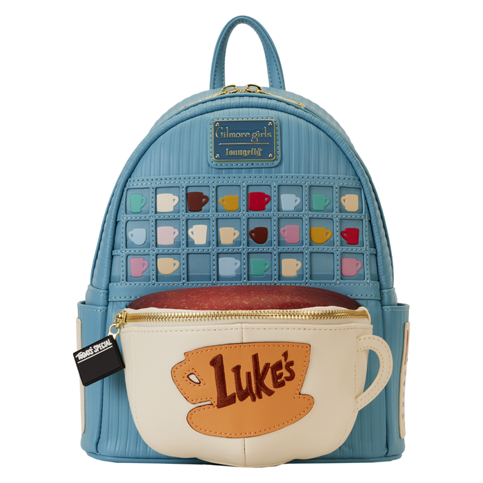 Gilmore Girls Luke's Diner Domed Coffee Mug Mini Backpack by Loungefly