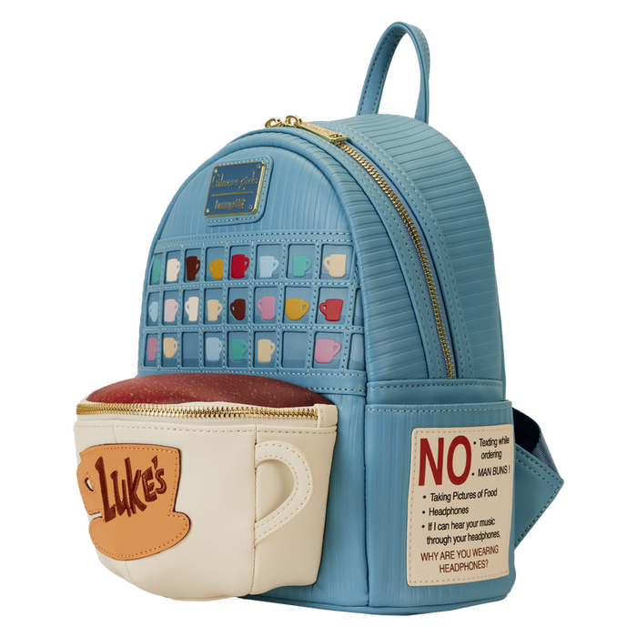 Gilmore Girls Luke's Diner Domed Coffee Mug Mini Backpack by Loungefly