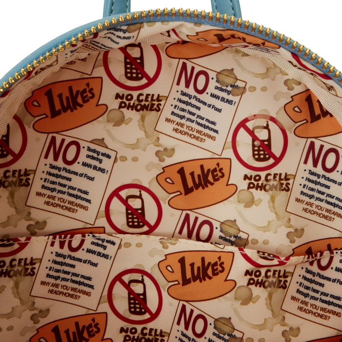 Gilmore Girls Luke's Diner Domed Coffee Mug Mini Backpack by Loungefly