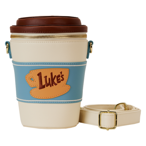 Gilmore Girls Luke's Diner To-Go Coffee Cup Figural Crossbody Bag by Loungefly