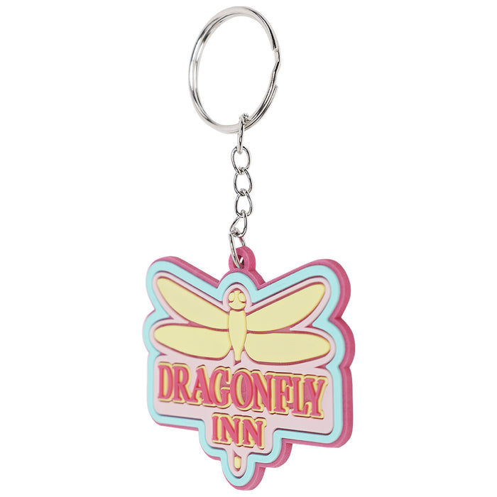 Gilmore Girls Dragonfly Inn Rubber Keychain
