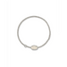 Kendra Scott Grayson Silver Stretch Bracelet in Iridescent Drusy