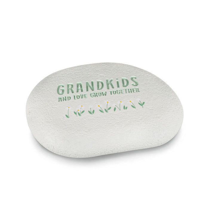 Grandkids and Love Garden Stone