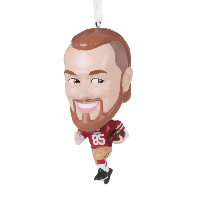 NFL San Francisco 49ers George Kittle Bobblehead Hallmark Ornament