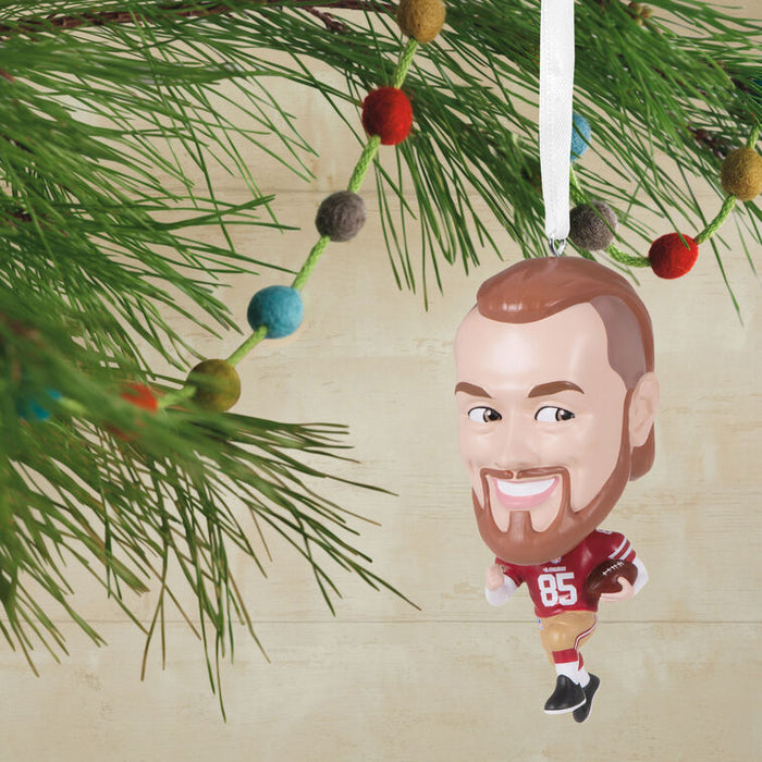 NFL San Francisco 49ers George Kittle Bobblehead Hallmark Ornament