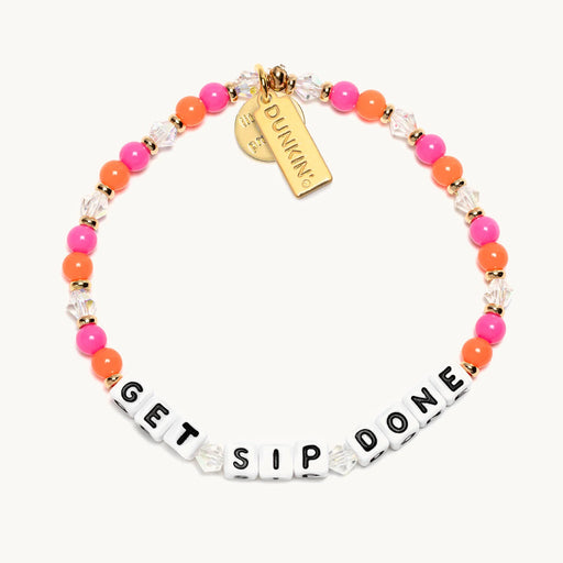 Dunkin'® x LWP - Get Sip Done Beaded Friendship Bracelet