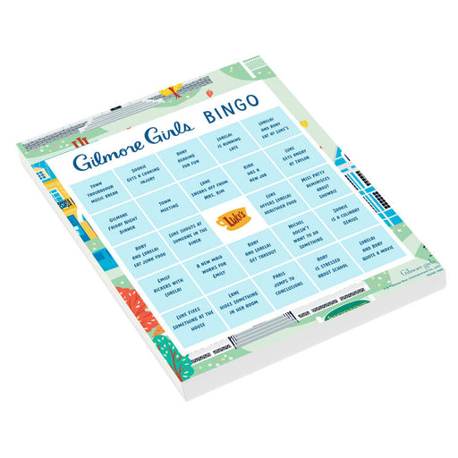 Gilmore Girls Bingo Game Pad, 102 Cards