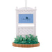 Decorative ornament resembling a white lattice structure with 'Gilmore Girls' branding on a white background.