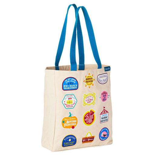 Gilmore Girls Stars Hollow Town Festivals Canvas Tote Bag