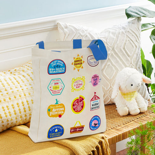 Gilmore Girls Stars Hollow Town Festivals Canvas Tote Bag