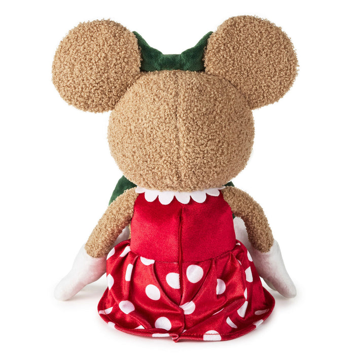 Disney Minnie Mouse Gingerbread Plush With Sound, 11"