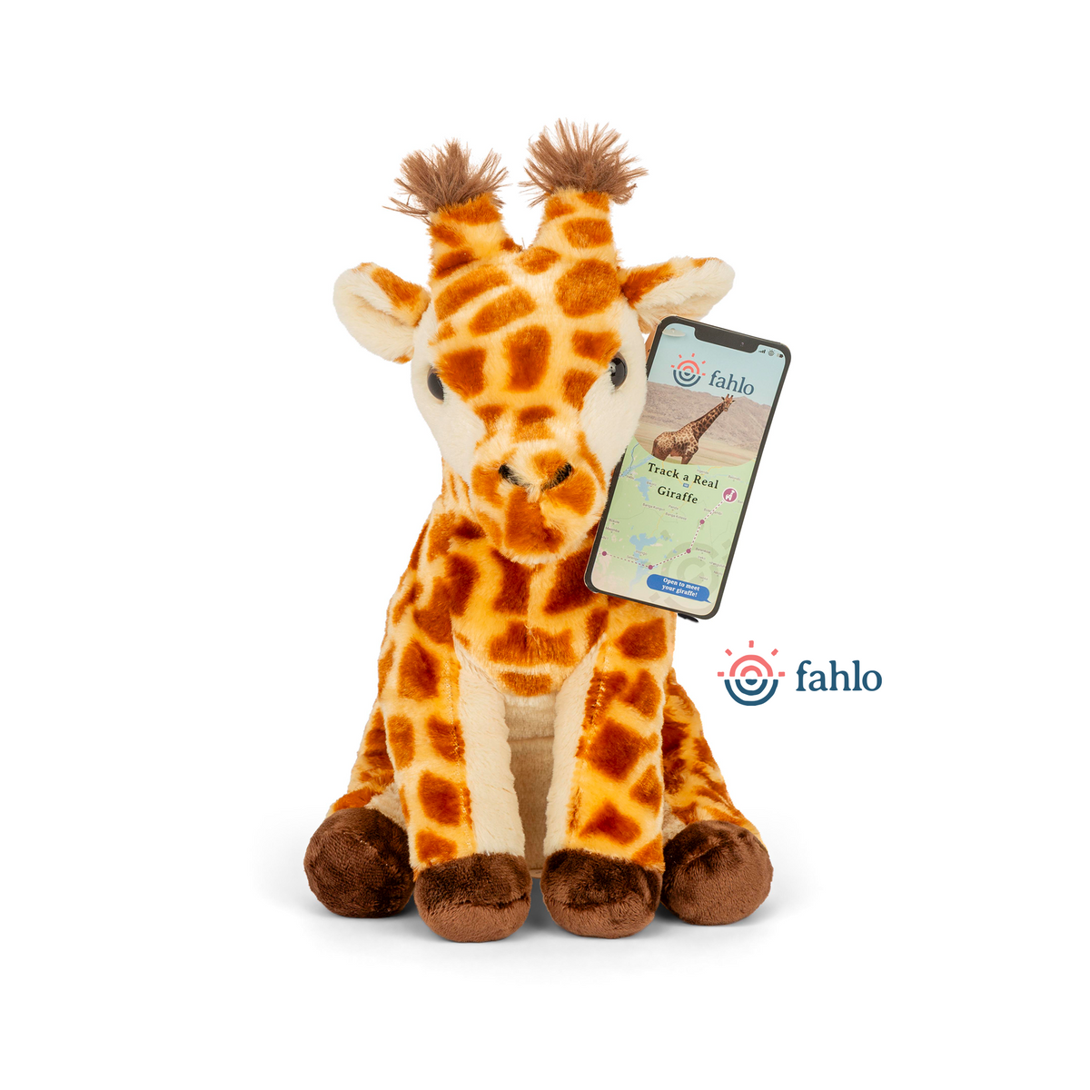 Fahlo The Trek Giraffe Tracking Plush Trudy s Hallmark