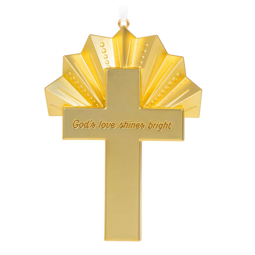 God's Love Shines Bright 2024 Metal Ornament