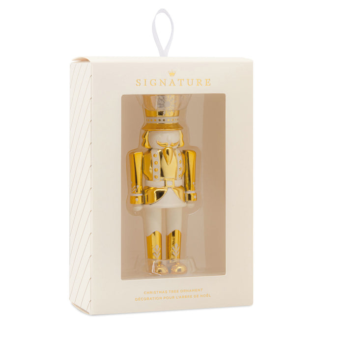 Signature Gold Nutcracker Hallmark Ornament