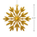 Gold Snowflake Metal Hallmark Ornament