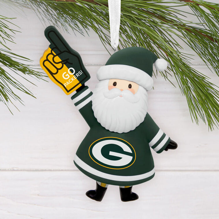 NFL Green Bay Packers Santa Fan Hallmark Ornament