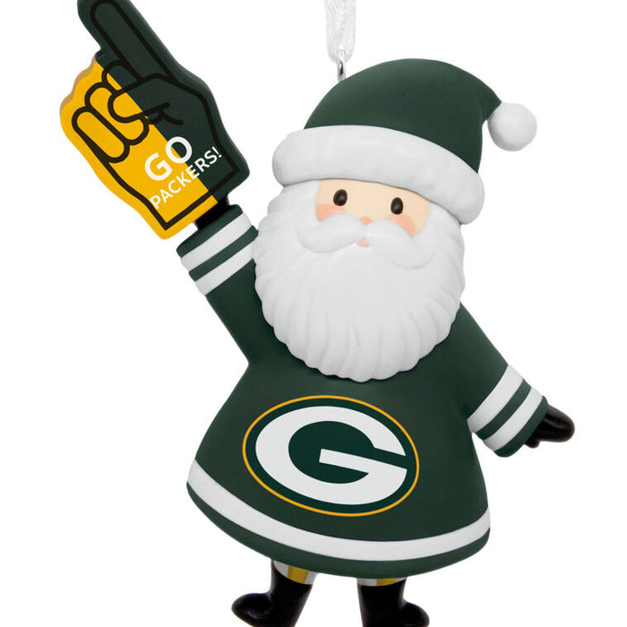 NFL Green Bay Packers Santa Fan Hallmark Ornament