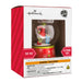 Hallmark Christmas Tree Ornament 'Snatch' novelty ornament in its original retail packaging, featuring a red and white box with a clear window showing the ornament inside.