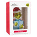 Hallmark Grinch Christmas ornament in packaging