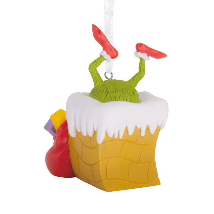 Dr. Seuss's How the Grinch Stole Christmas!™ Grinch in Chimney Hallmark Ornament