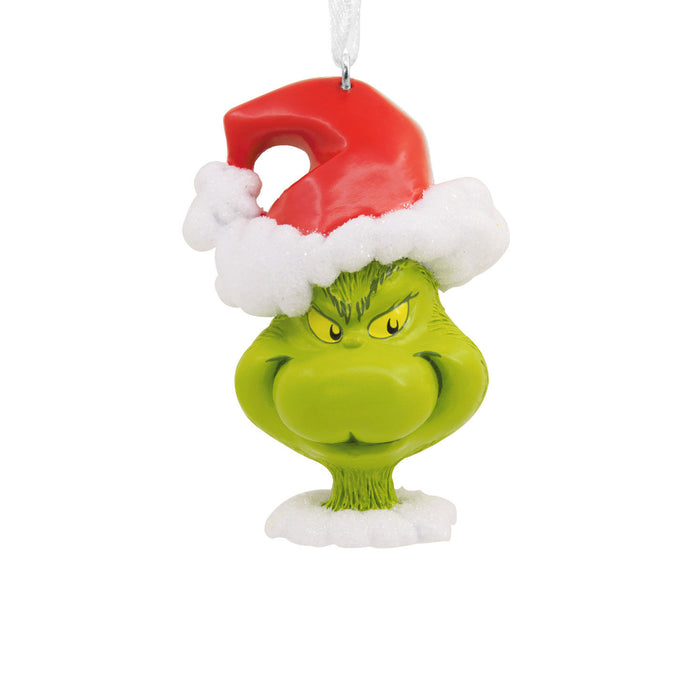 Dr. Seuss's How the Grinch Stole Christmas!™ Grinch in Santa Hat Hallmark Ornament