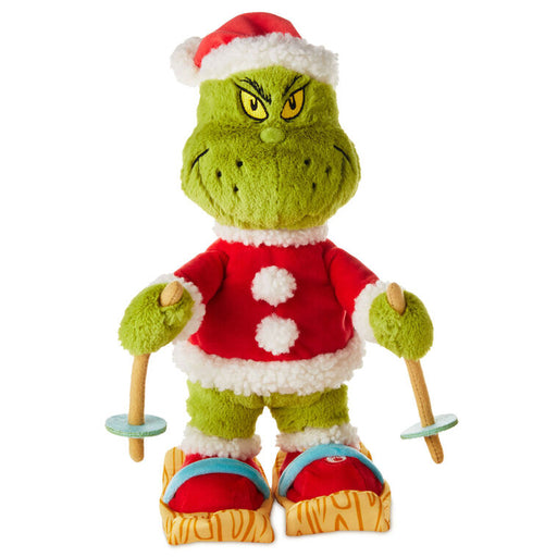 Dr. Seuss's How the Grinch Stole Christmas!™ Skiing Grinch Musical Plush With Motion, 12"