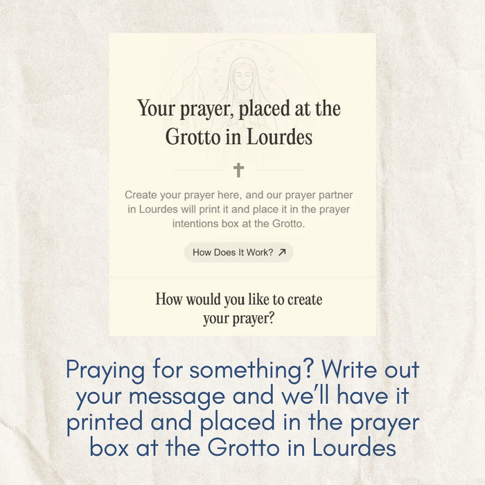 Holy Water Journey to Lourdes™ Interactive Charm